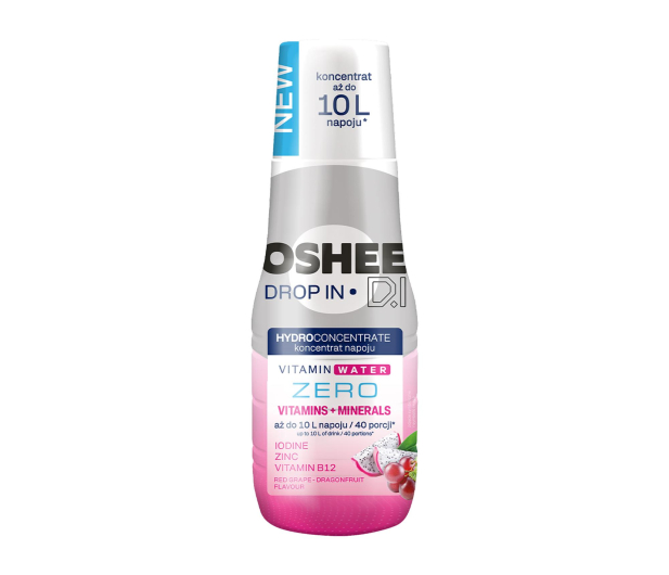 OSHEE Koncentrat napoju DROP IN winogrono-dragonfruit ZERO 500 ml - 1546751 - zdjęcie